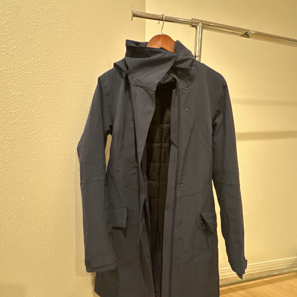 Women's size Small NAU outerwear Waterproof Down Long Jacket